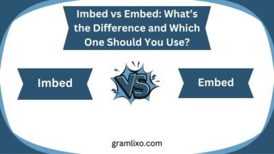 Imbed vs Embed