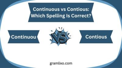 continuous vs contious