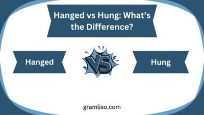 hanged vs hung