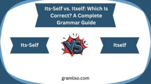 its-self vs itself