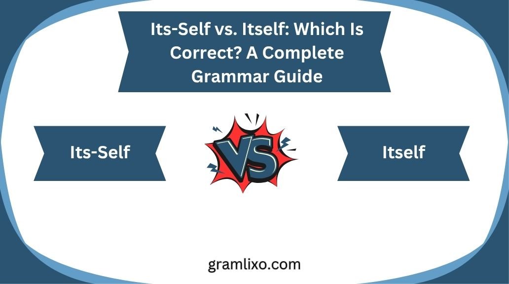 its-self vs itself