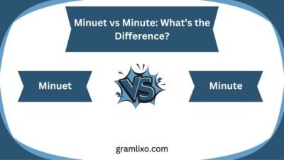 minuet vs minute
