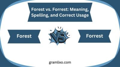 forest vs forrest